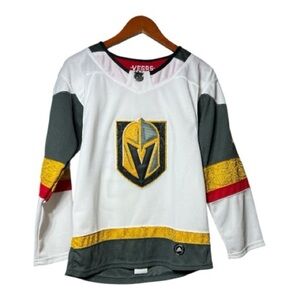 Adidas Vegas Golden Knights Authentic Pro Road Jersey White
